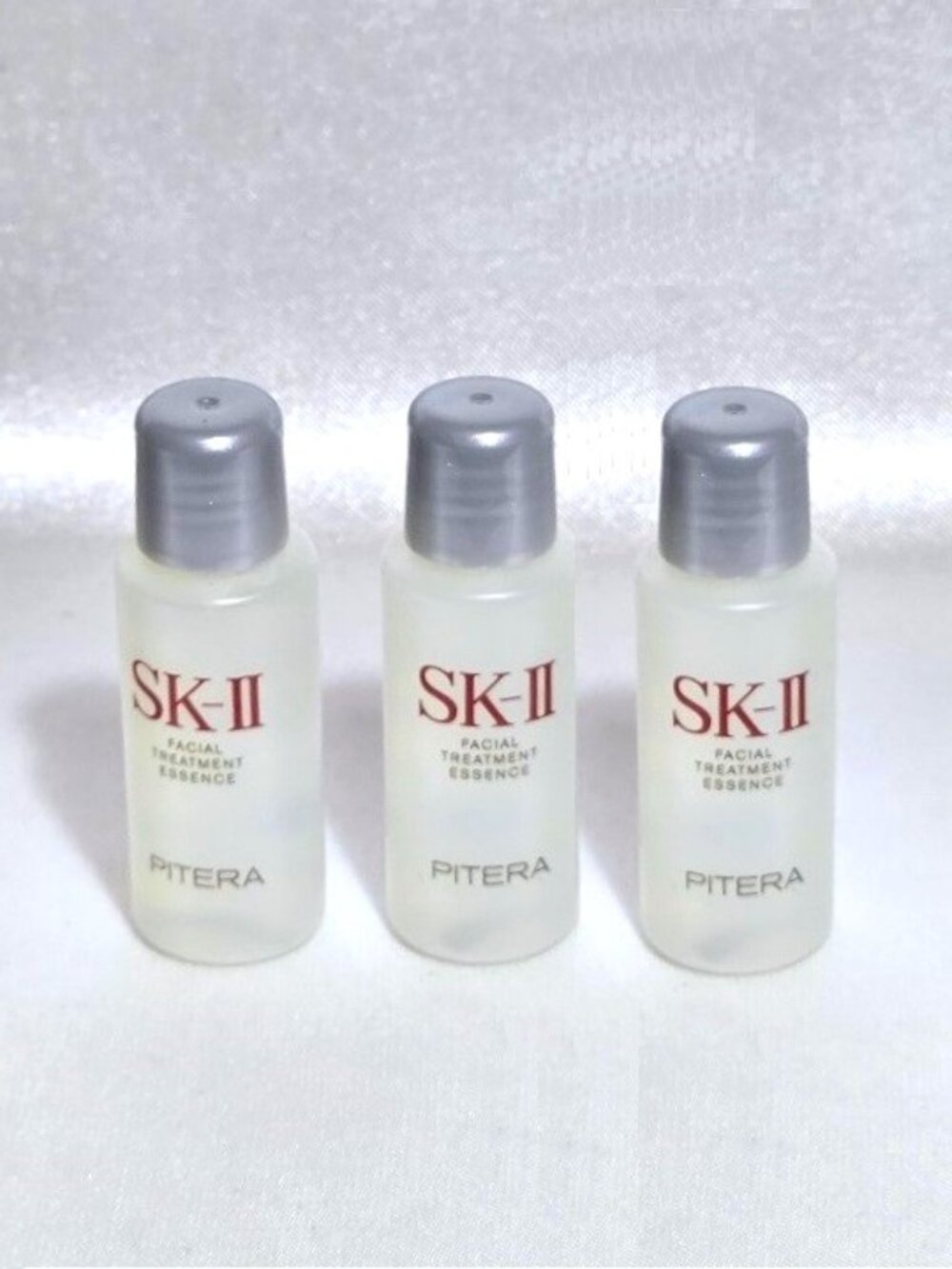 Lot of 3 Sk-II Facial Treatment Essence with Pitera Mini 0.3 oz / 10ml Authentic